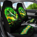 Mega X Rayquaza Legendary Pokemon Moonlight Premium Custom Car Seat Covers Decor Protectors Nearkii