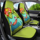 Venusaur Pokemon Chibi Premium Custom Car Seat Covers Decor Protector Nearkii