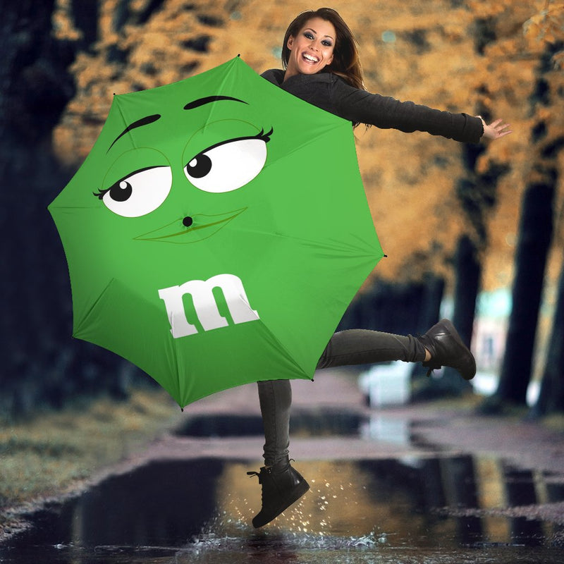 M&M Chocolate Green Umbrella Nearkii