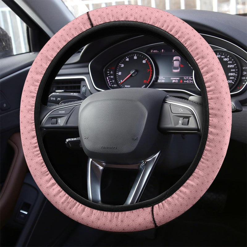 Kamado Nezuko Demon Slayer Anime Car Steering Wheel Cover 1 Nearkii