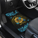 Let It Be Hippie Butterfly Blue Car Floor Mats Car Accessories Nearkii