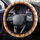Cute Rengoku Kyojuro Demon Slayer Anime Car Steering Wheel Cover 2 Nearkii