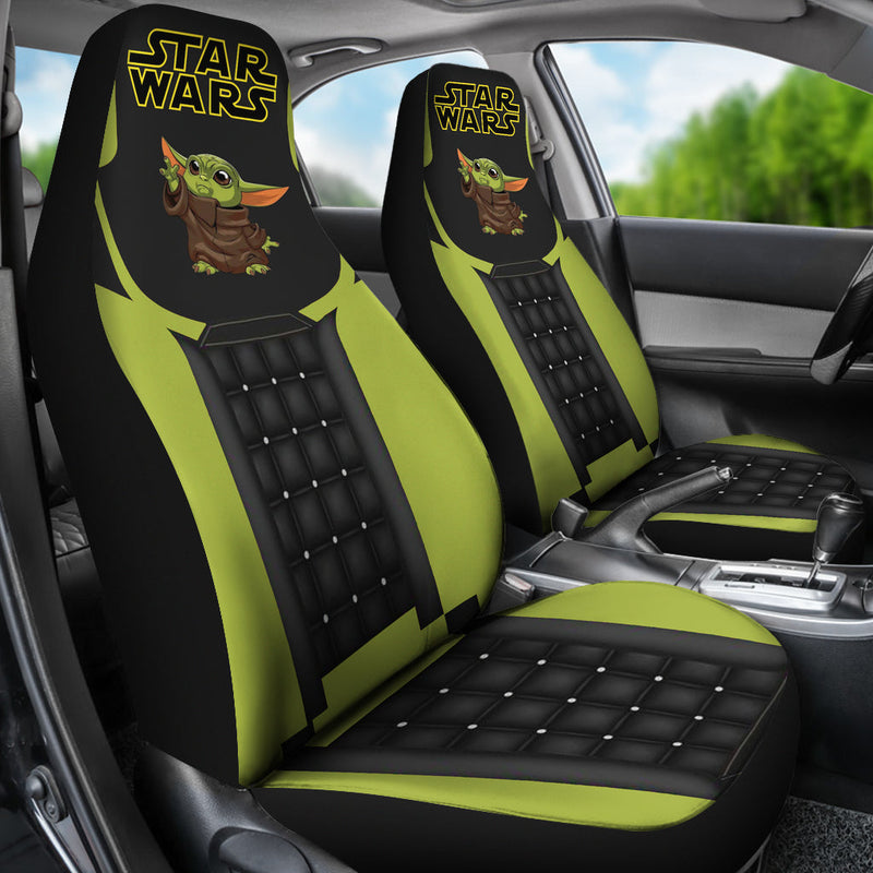 Baby Yoda Green Car Seat Covers Nearkii