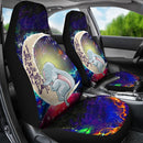 Dumbo Elephant Love You To The Moon Galaxy Car Seat Covers