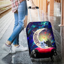 Toothless Light Fury Night Fury Love You To The Moon Galaxy Luggage Cover Suitcase Protector Nearkii