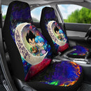 Vegeta And Bulma Dragon Ball Love You To The Moon Galaxy Premium Custom Car Seat Covers Decor Protectors Nearkii