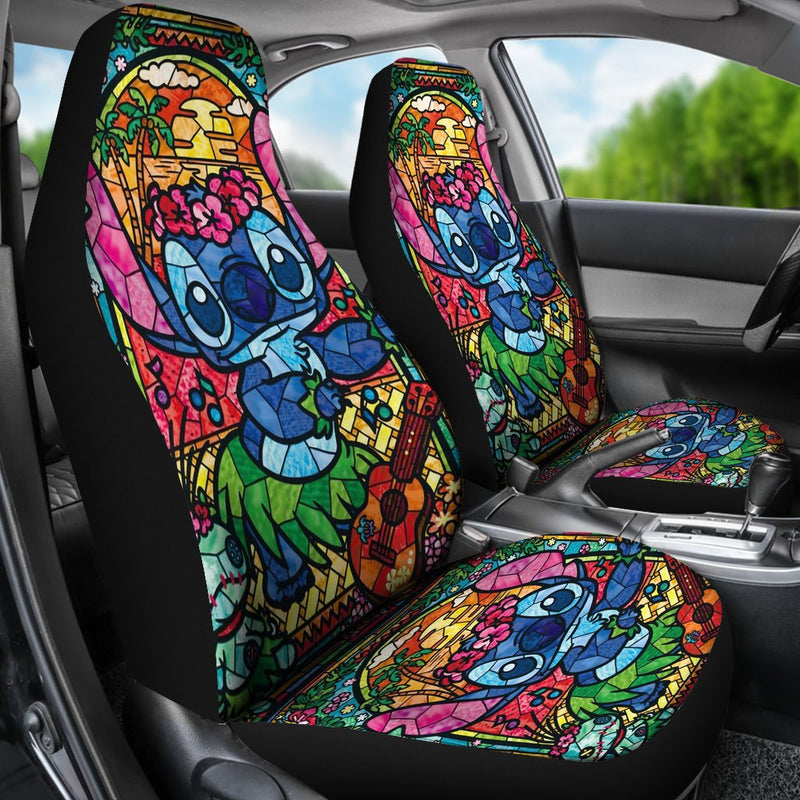 Stitch Glass Premium Custom Car Seat Covers Decor Protectors Nearkii