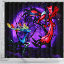 Pokemon X Y Yveltal And Xerneas Moonlight Shower Curtain Nearkii