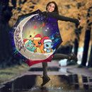 Pokemon Friends Gen 1 Love You To The Moon Galaxy Umbrella Nearkii