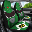 Green Mighty Morphin Power Rangers Premium Custom Car Seat Covers Decor Protectors Nearkii