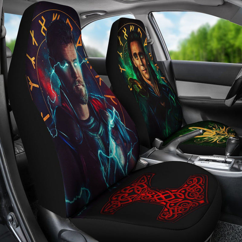 Thor Loki 2021 Car Premium Custom Car Seat Covers Decor Protectors Nearkii