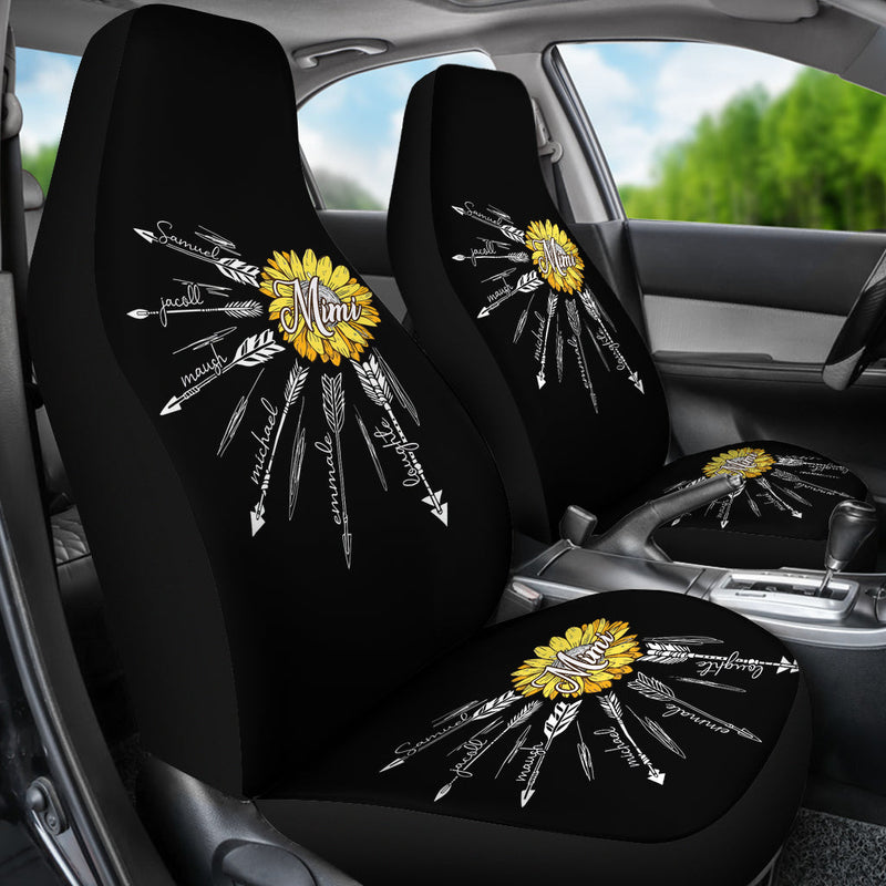 Best Sunflowers Art Premium Custom Car Seat Covers Decor Protector Nearkii