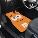 M&M Chocolate Orange Front And Back Car Mats Nearkii