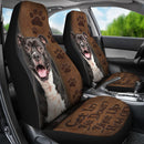Get In Sit Down Shut Up Hold On Pitbull Premium Custom Car Seat Covers Decor Protectors Nearkii