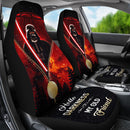 Red Darth Vader Death Star Darkness Premium Custom Car Seat Covers Decor Protectors Nearkii