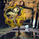 Turtle Sunflower Zipper Umbrella Nearkii