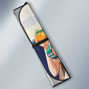 One Piece Anime Luffy Nami Chopper And Usopp Driving Car Auto Sunshades Nearkii