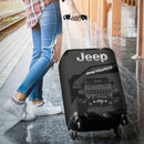 Grey Jeep Luggage Cover Suitcase Protector Nearkii