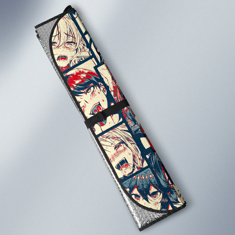 Ahegao Anime Girls Car Auto Sunshades Nearkii