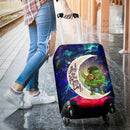Hulk And Loki Love You To The Moon Galaxy Luggage Cover Suitcase Protector Nearkii