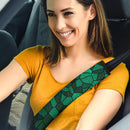 Green Wall Premium Custom Car Seat Belt Covers Nearkii