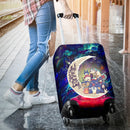 Ghibli Character Love You To The Moon Galaxy Luggage Cover Suitcase Protector Nearkii
