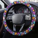 Pattern Pokemon Eevee Evoulution Color Car Steering Wheel Cover Nearkii