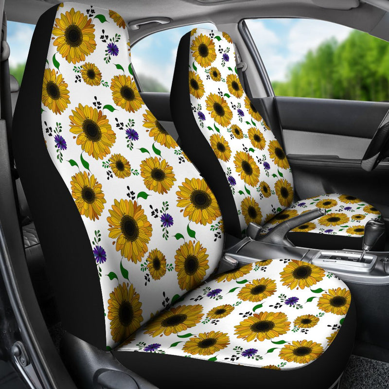 Best Sunflower Pattern Hd Premium Custom Car Seat Covers Decor Protector Nearkii