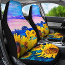 Best Painting Sunflower Hd Premium Custom Car Seat Covers Decor Protector Nearkii