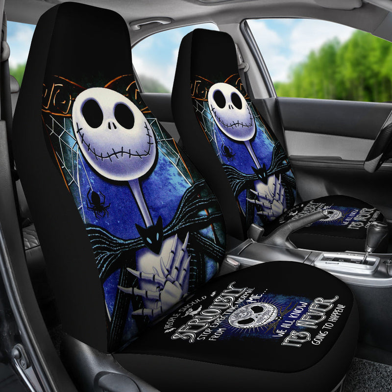 Nightmare Before Christmas Jack Custom Car Seat Covers Nearkii