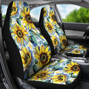 Best Painting Sunflower Premium Custom Car Seat Covers Decor Protector Nearkii