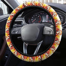 Heart Rengoku Kyojuro Chipi Demon Slayer Anime Car Steering Wheel Cover 1 Nearkii