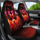 Eren Attack On Titans Founding Titans Break Wall Car Seat Covers Nearkii