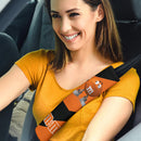 M&M's Candy Ice Cream Cones Chocolate Orange car seat belt covers Custom Car Accessories Nearkii