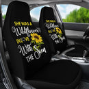 Best Sunflowers She Was A Wildflower Premium Custom Car Seat Covers Decor Protector Nearkii