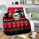 Harley Quinn Ugly Christmas Custom Blanket Home Decor Nearkii
