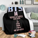Bts Premium Blanket Nearkii