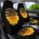 Best Sunflowers Shut It Up Premium Custom Car Seat Covers Decor Protector Nearkii