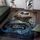 Jack Skellington The Nightmare Before Christmas Halloween Rug Carpet Rug Home Room Decor Nearkii