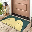 Snorlax pokemon face Doormat Nearkii