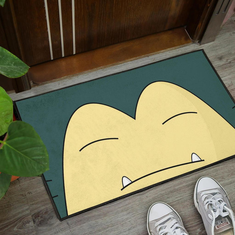 Snorlax pokemon face Doormat Nearkii