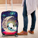 Snoopy Dog Sleep Love You To The Moon Galaxy Luggage Cover Suitcase Protector Nearkii
