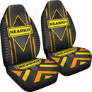 Nearkii Custom Logo Premium Custom Car Seat Covers Decor Protector 2 Nearkii