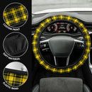 Black Yellow Caro Premium Car Steering Wheel Cover Nearkii