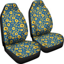 Best Sunflower Pattern Premium Custom Car Seat Covers Decor Protector Nearkii