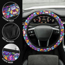 Pattern Pokemon Eevee Evoulution Color Car Steering Wheel Cover Nearkii
