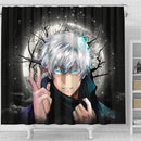 Gojo Anime Moonlight Shower Curtain Nearkii