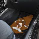 M&M's Candy Ice Cream Cones Chocolate Brown Car Floor Mats Funny Gift Idea Nearkii
