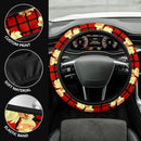 Arcanine Partern Pokemon Premium Car Steering Wheel Cover