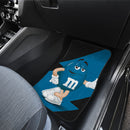 M&M's Candy Ice Cream Cones Chocolate Blue Car Floor Mats Funny Gift Idea Nearkii